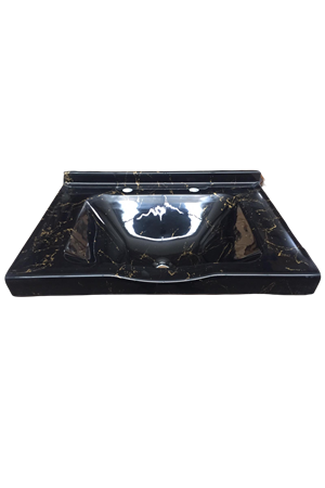 Berber Lavabosu Siyah