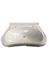 Berber Lavabosu Beyaz Oval